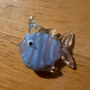Blown Glass Fish Pendant